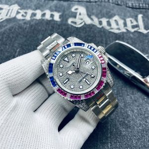 Moda Mens Designer Relógios Movimento Mecânico Automático Cristal Dial Diamante Relógio Luminoso À Prova D 'Água De Aço Inoxidável Relógio De Pulso De Alta Qualidade SB071 C4