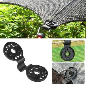 Reti 50 Pezzi Clip per telo Morsetti per serra Clip di fissaggio Rete per parasole Rete anti-uccelli Rete da giardino Ombra in tessuto per uso domestico in giardino