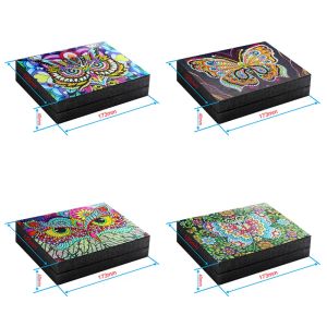 Cucitura nuovo verniciatura del gufo farfalla da arrivo 5d kit dipinto diamante gioiello scatola diamanta a mosaico di rhinestone girl regalo decorazioni per la casa