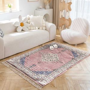 Carpets Tassel Carpets Living Room Decor ical Persian Rug for Bedroom Bedside Home Big Size Coffee Table Carpet Mats Alfombra