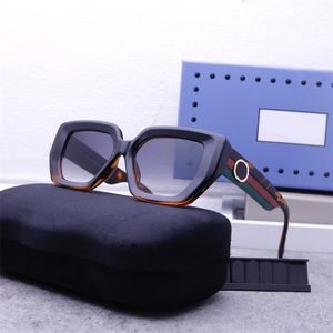 Designerskie okulary przeciwsłoneczne Klasyczne czarne białe okulary retro odcienie Casual Designer High End Akcesoria Prezenty popularne HG121 F4