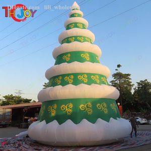 wholesale 4m-/8m(13ft/26ft) Giant Inflatable Christmas Tree Xmas Tree with Ornaments for Home/Mall Decoration 002