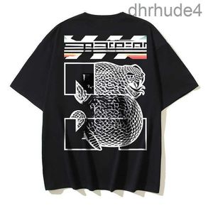 Projektant Offs T Shirt Summer Luxurys Mens i damskie odzież luźne koszulki Man Casual Street Graffiti Shirt Bluza krótkie rękawie Tshirty Offs White 20 dkyp