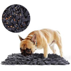 Husdjurslindrande stress Sniffing Mat Training Filt Bite-resistent Puzzle Consues Energy Cat Dog Sniffing Mat 201126248G