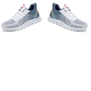 Yüksek kaliteli marka olmayan koşu ayakkabıları üçlü siyah beyaz gri mavi moda ışık çift ayakkabı erkek eğitmenleri gai açık spor spor ayakkabıları 2506