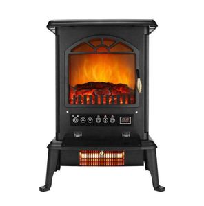 Electric Heater Portable Indoor standing Fireplace Stove 1000W1500W5971505