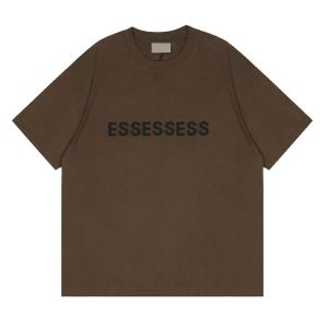 Camisa de grife masculina camiseta de camisa de nevoeiro casual de manga curta FG Tees 1977 Cotton Fashion Letter Tops Tshirts Essen camisa Teses