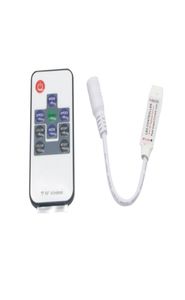 Edison2011 524V RF RGB Controller Mini RF Wireless LED Remote Controller for RGB 50503528 LED Lights Strips6207660