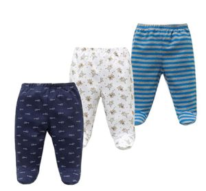 Calças de bebê 3 peças, 100 algodão, outono, primavera, nascido, meninos, meninas, crianças, roupa infantil, desenhos animados, roupas para bebê 21109362019