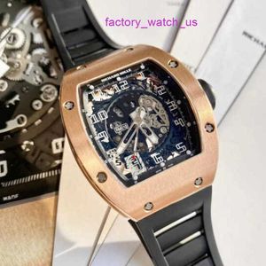 Exciting Watch RM Watch Hot Watch RM010 Series 18k Rose Gold Machine RM010 48*39mm