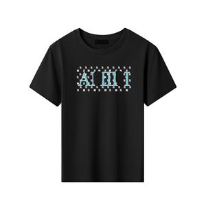 어린이 디자이너 티 어린이 패션 티셔츠 소년 여름 카이얼 편지 인쇄 편지 인쇄 탑 아기 셔츠 아이 T 셔츠 세련된 트렌디 한 Tshirts CXD2403132-6 ESSKIDS