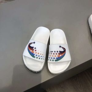 Kids Shoes Slides Casual Boys Girls Slippers Beach Children Letters Printed Platform Sandals Brand Toddler Home