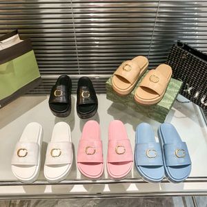 Designer Slides Women Slippers Luxury Sandals Brand Sandals Real Leather Flip Flop Flats Slide Casual Shoes Sneakers Boots by brand S586 002