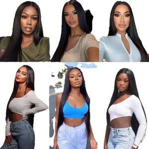 Bone Straight Human Bundles Long 30Inch 1/3/4 Pcs Deals Sale For Black Women Brazilian Remy Hair Extension Natural Color GG