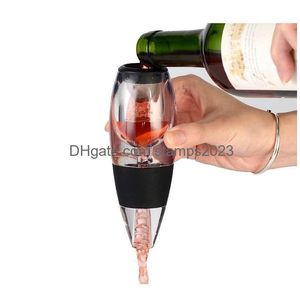 Bar Tools Wine Decanter Magic Decanters Family Gathering Fast Aeration Wines Pourer Barware Abs Drop Delivery Home Garden Kitchen Dini Dhmb7