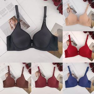 Bras Sets Women Adjust Lingerie Sexy Back Closure Sports For Women's Bra D Padded