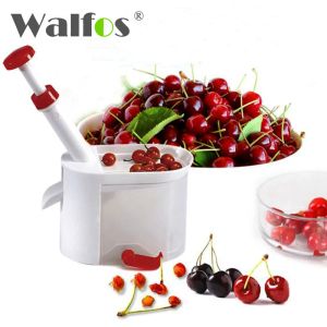 Tools WALFOS BRAND High Quality Novelty Cherry Pitter Remover Machine New Fruit Nuclear Corer Kitchen Tools