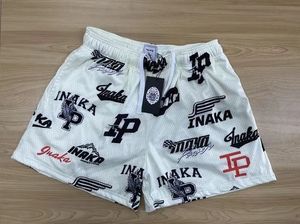 Herrshorts designer Inaka Power Mens Mesh Shorts Women Classic York Gym Basketball Running Bohemia Pants Fashion IP Swim Shorts 24032036