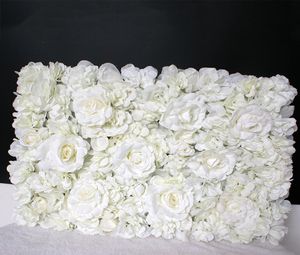 60x40cm decoração artificial flores diy decoração de casamento flor painéis de parede seda rosa rosa romântico pano de fundo deco dhl1307798
