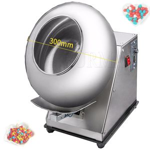 Stainless Steel Sugar Coating Maker New Version Roasted Nuts Sugar Peanut Chocolate Candy Coating Machine