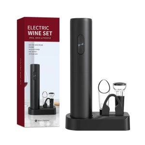 Schaar Apribottiglie Elettrici per Vino Rosso Cavatappi Automatici Apribottiglie per Vino Rosso Taglierina per Foil Accessori da Cucina Gadget Apribottiglie