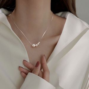 Biżuteria Prezent Pearl Choker Naszyjniki Dziewczyna Letni luksus baroque pereł wisiorek w zawrotności łańcucha dla kobiet nowa moda