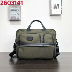 Bag teczka Tumiis Designer Travel Business Plecak 2603141on3 Nylon Men's Personalize Simplicity Rozszerzalny laptop mens kiy