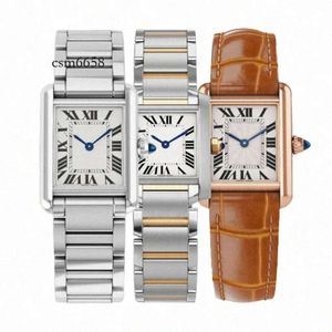 Luxury Watch Tank Quartz Designer Movement Watches Womens Men Automatic Fashion Gold Lady Mechanical For Luxurys