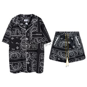 Rhude Mens T Shirt Designer T Shirt Set Rhude T -shirt och kort kostym Män Kort ärm Högkvalitativ skjorta Rhude Short Beach Shorts Läder Shorts Summer Swim 3301