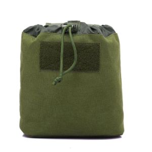 Bags Tactical Foldable Molle Pouch Hunting Ammo Drop Magazine Case Military Airsoft Combat Portable Dump Bag Utility Tool Accessories