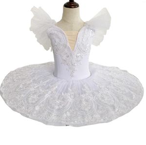 Стадия одежда профессионального балета Tutu Girls White Red Budake Balleerin