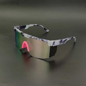 2024 Cool Cycling Sunglasses UV400 야외 낚시 달리기 고글 남성 자전거 안경 MTB 도로 자전거 안경 가이드 렌즈 눈 LDD240313