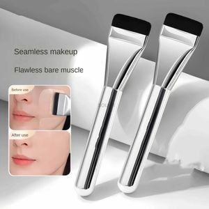 Makeup Borstar One Line Brush Ultra-Thin Traceless Concealer Borste Mask Brush Head Inget Powder Soft Beauty Tools MakeupBrush LDD240313