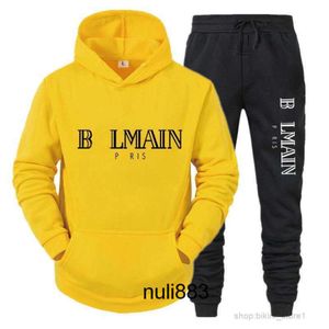 Mens Ballman BalMin Balmani Sweatshirt Hoodie Cotton Samma M3XL Suit Pure Fashion Trousers Balmanly Sportwear Tracksuits Clothing for Lovers Tracksuit D Ibsv