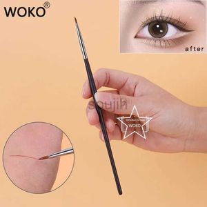 Makeup szczotki T22 drobne eyeliner pędzel do makijażu płynny żelowy pędzel do eyeliner Precision cienki długi pędzel do eyeliner Professional Makeup Narzędzie LDD240313