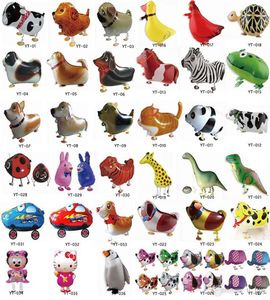 Variedade design andando balão de estimação modelos híbridos de balões animais crianças festa brinquedos presente aniversário filhote de cachorro globos3201849