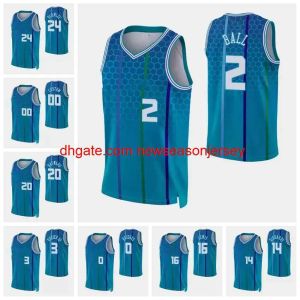 Custom Men Women Youth Charlotte''Hornets''1 LaMelo Ball Hornet 75th anniversary Men Basketball Jerseys Miles Bridges Kelly Oubre Jr. Gordon Hayward Terry Rozier Kai