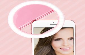 Üretici şarj LED Flash Beauty Dolgu Selfie Lamba Açık Selfie Ring Light Tüm Mobil Telefon için Şarj Edilebilir7477290