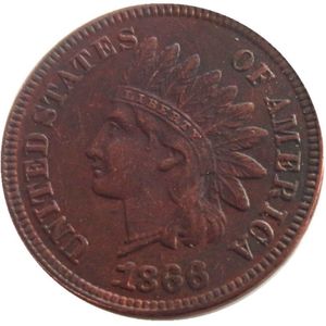 EUA 1866-1870 Cabeça indiana One Cent Craft opper Copiar pingente acessórios Coins231w