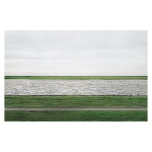 Andreas Gursky Rhein ii Pografie-Gemälde-Poster, Druck, Heimdekoration, gerahmt oder ungerahmt, Papiermaterial 301N