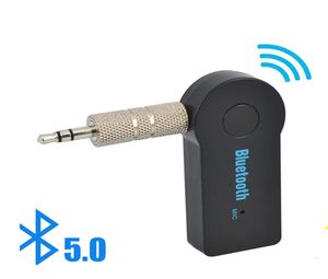 2 in 1ワイヤレスBluetooth 50レシーバートランスミッターアダプター35mmジャックカーミュージックオーディオAUX A2DPヘッドフォンReciever Handsfre7466739