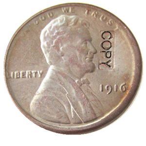 US 1916 P S D Penny Penny Head One Cent Copper Copy Akcesoria Monety 229z
