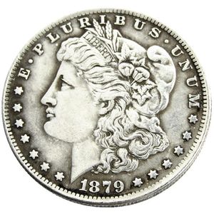 USA 1879-P-CC-O-S MORGAN DOLLAR KOPIKOPIK Mynt Mässing Craft Ornaments Replica Coins Home Decoration Accessories251i