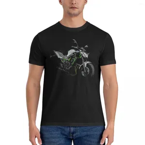 Herr t-skjortor nyhet z650 t-shirts för män runda krage bomullsskjorta motorcyklar moto kort ärm tees tryckta kläder