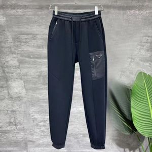 Herren-Trainingshose, lässig, atmungsaktiv, klassischer Stil, Herrenhose, Tasche, besticktes Abzeichen, Designer-Hose, Straße, Hip-Hop-Hose, asiatisch, S-5XL