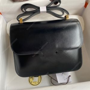 10a designer torebka Wysokiej jakości Mini Crossbody Bag 19 cm pudełko skóry torby modowe skórzane torba na torbę małą designerską torbę podarunkową opakowanie czarne luksusowe torba lady torba