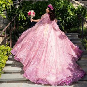 Księżniczka Sweetheart Quinceanera Sukienka Ball suknie ukończenia szkoły Słodka 15 16 sukienek na przyjęcie urodzinowe de 15 anos