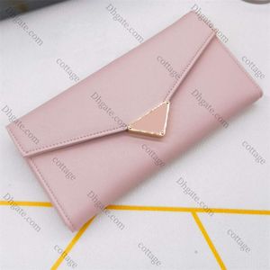 Wallet Designer Woman Cardholder Luxury Fannypack Fashion Moneybag Ladies Billfold Colors Clutch Pocketbook Popular Purses with Leather