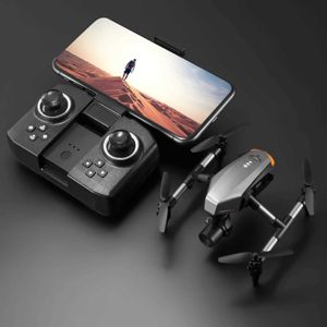 Дроны XD1 Мини RC Дрон с двойной камерой HD Wi-Fi Fpv Фотография Складной квадрокоптер Профессиональные дроны с оптическим потоком ldd240313