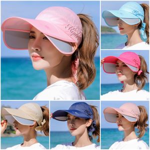 1st BC800046 Fashion Female Summer Sun Hat For Woman Baseball Caps Beanie Casquettes Hats Patchwork Visor208i